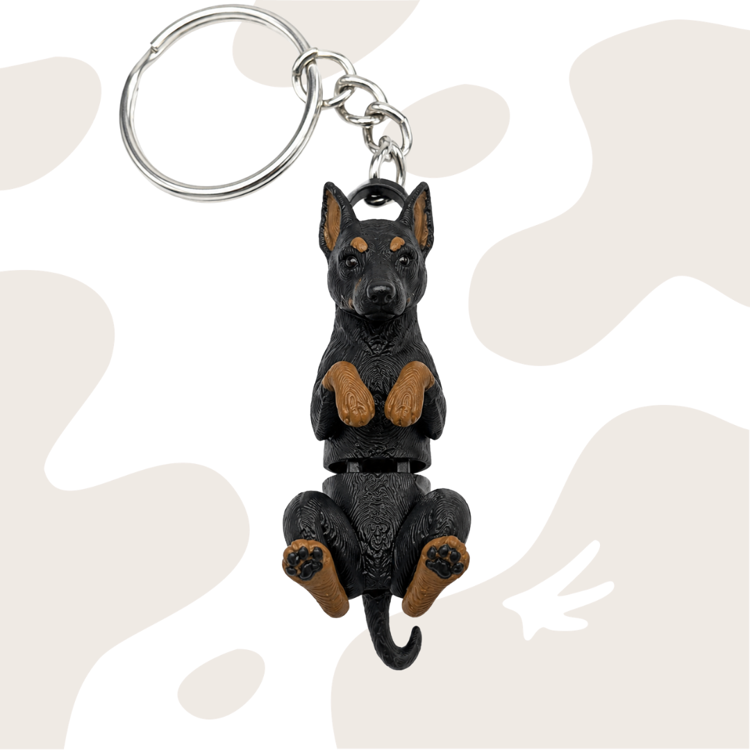 Doberman Brelok